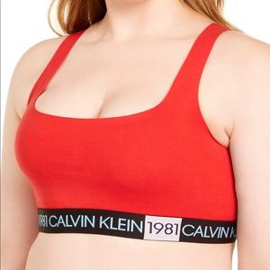 Calvin Klein sport bra and panties set